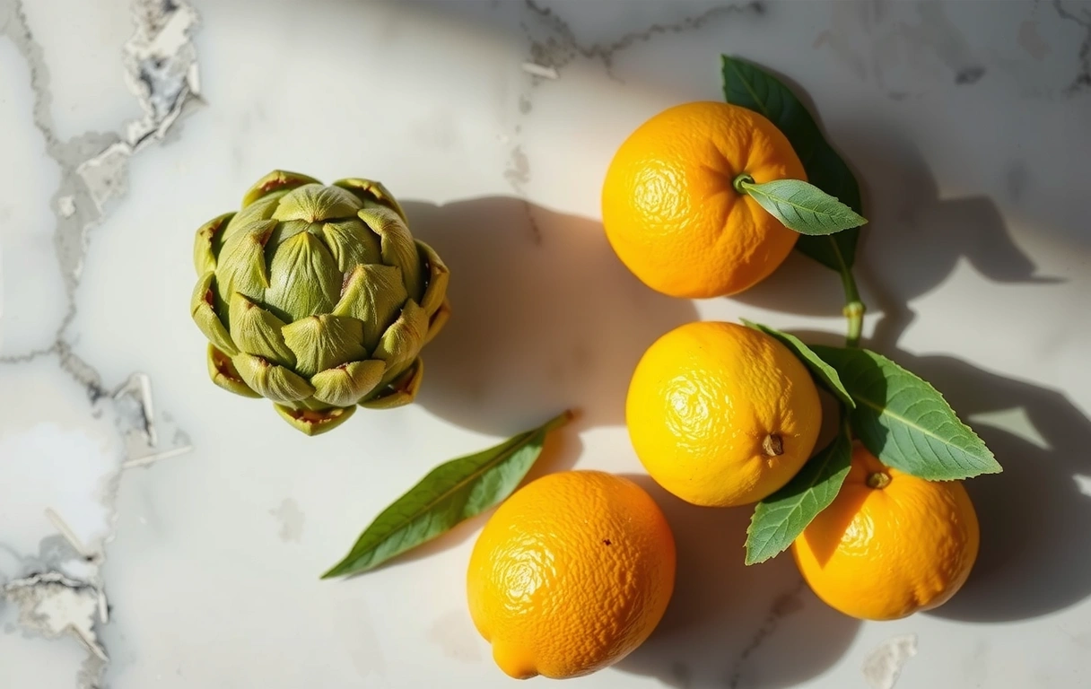 Frische Zutaten Fokus